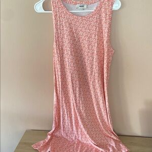 Loft floral swing dress never worn